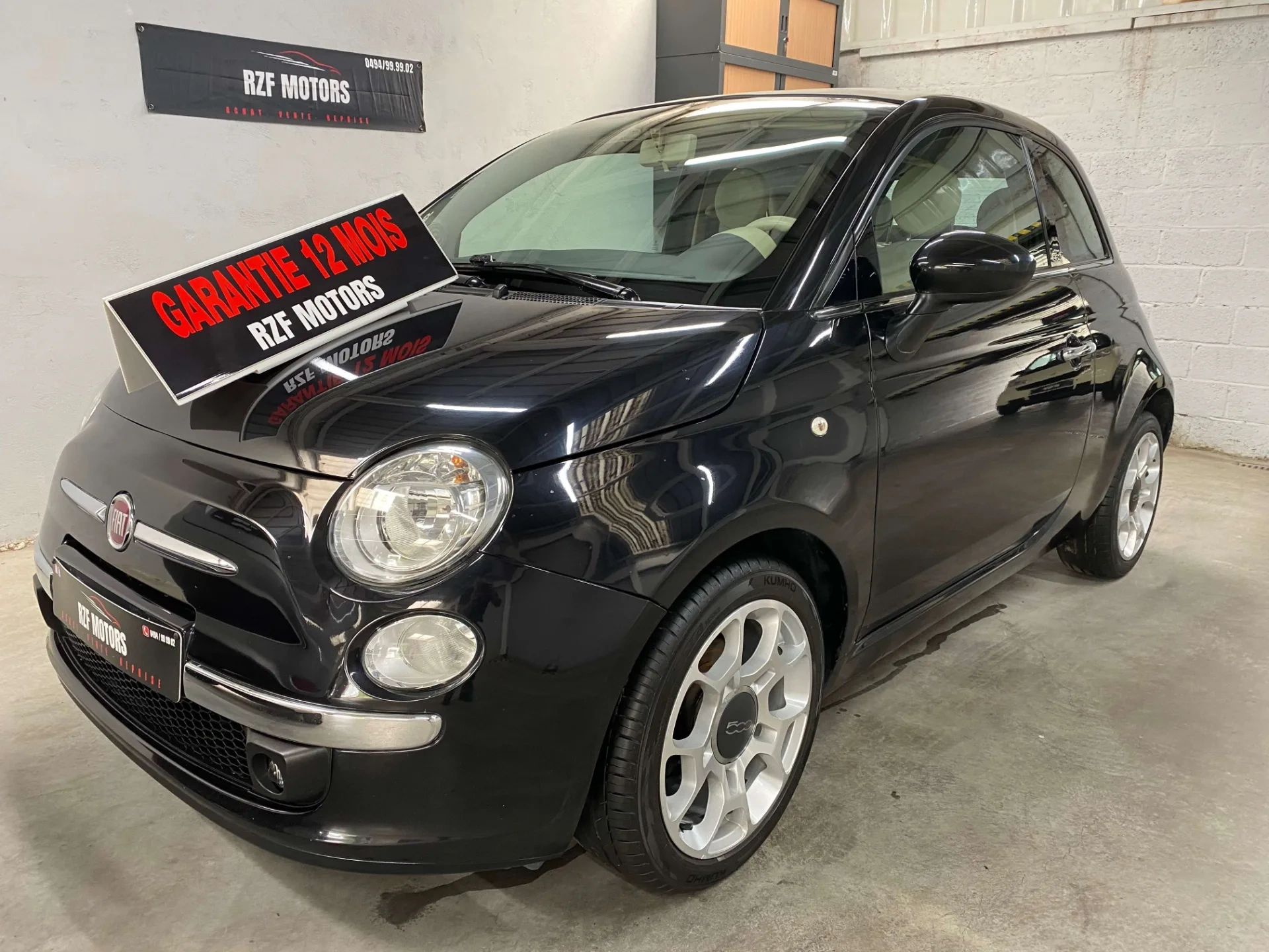 Vue 10 — Véhicule d’occasion Fiat 500 Sport 2013