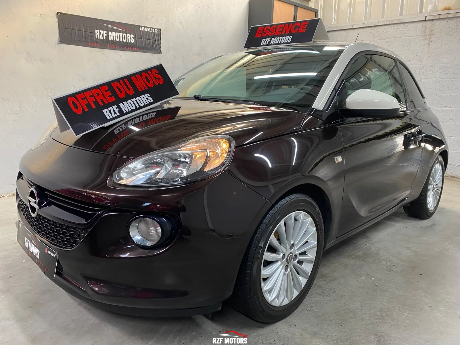 Vue 9 — Véhicule d’occasion Opel Adam Glam 2015