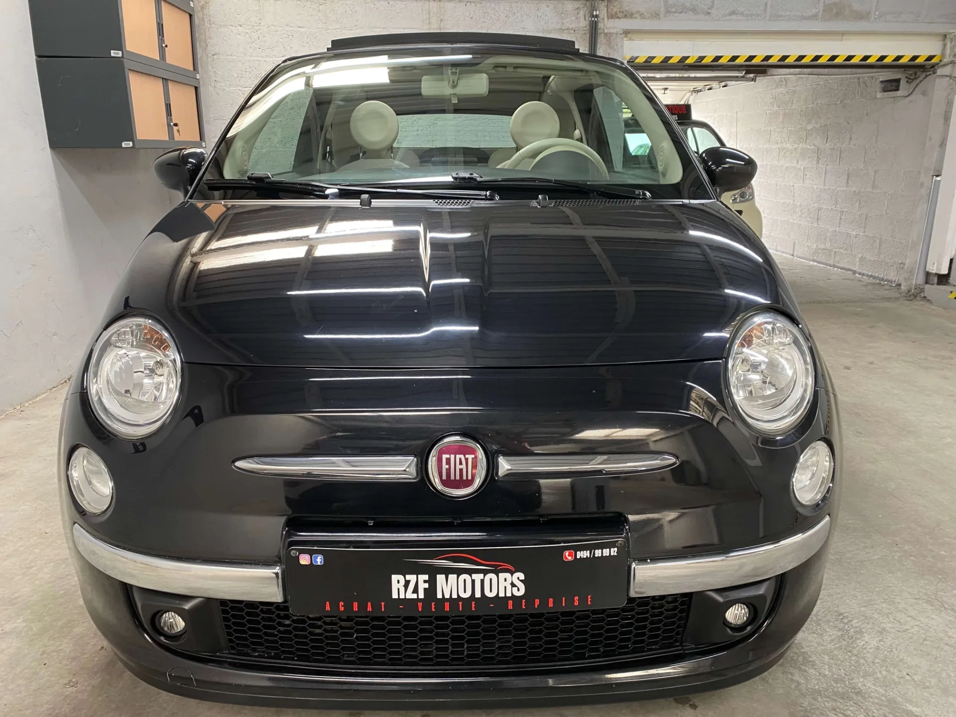 Vue 2 — Véhicule d’occasion Fiat 500 Sport 2013